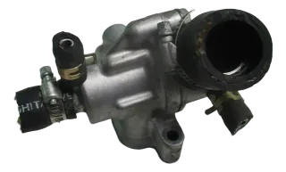 3. Honda CBR 600 F PC35 99-02 Thermostat mit Gehäuse Motor Kühlung - Bild 2