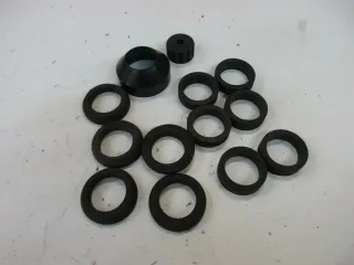 O1. Honda CB 400 N_T Dichtung Dichtungssatz Gummidämpfer Rahmen Dämpfer - Bild 1