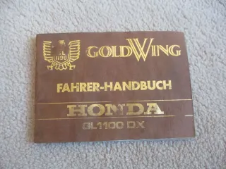 2. Honda GL 1100 SC02 Goldwing DX Handbuch Bordbuch Fahrerhandbuch Benutzerbuch - Bild 1