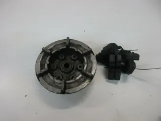 O1. Suzuki GS 550 M KATANA Kettenradträger mit Ruckdämpfer Antriebsgummi Ritzel - Bild 1