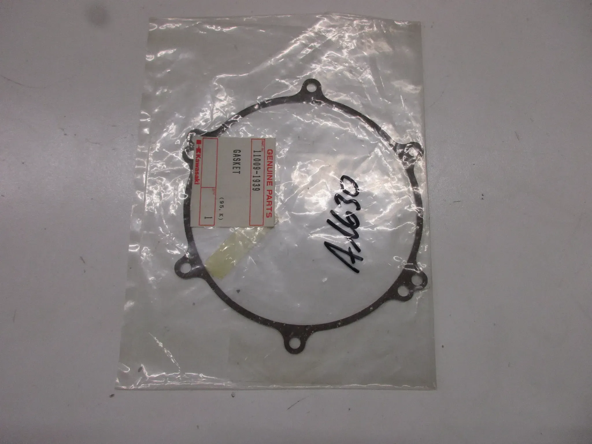 A1630 Kawasaki KDX 125 KX 125 Kupplungsdeckel Dichtung Motor 11009-1939 Original seal - Bild 1