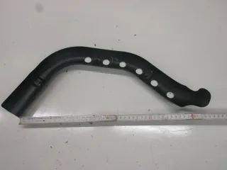 Hitzeschild Krümmer Krümmerblende B86. Harley Davidson Softail Hitzeschutz - Bild 4