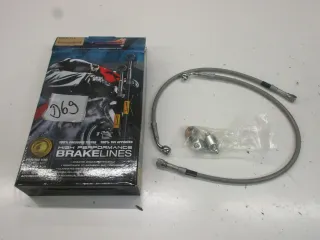 Bremsleitung vorne TÜV Stahlflex D69. Harley Davidson Softail FXST Bremssattel - Bild 1