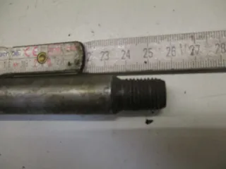 Steckachse Achse vorne Vorderradachse B2154 BMW R45 R65 245x17 mm Felge Bolzen a - Bild 2