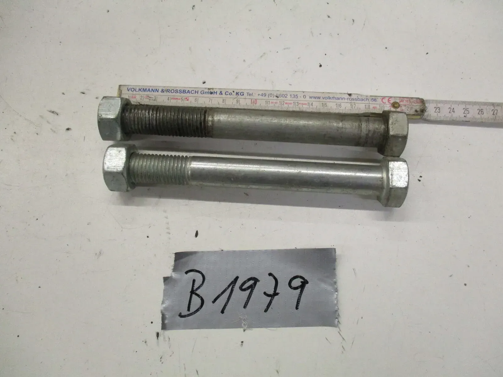 Bolzen M20x200 mm Verbindung B1979 Dnepr Ural MZ BMW R 100 RS K Steib Achse Halt - Bild 1