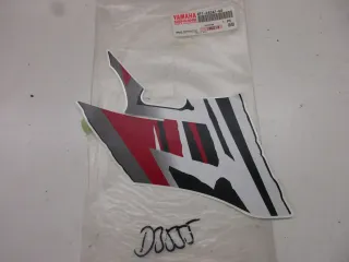 Aufkleber 4PT-24247-60 D3555. Yamaha XT 600 E Emblem Logo Verkleidung Dekor - Bild 2