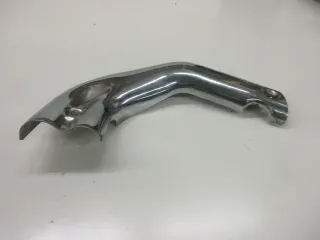 Kawasaki EL 250 B EL 252 Hitzeschild Auspuff Blende Hitzeschutz Endtopf - Bild 3