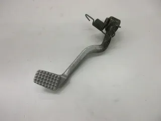 3. Kawasaki GPZ 600 R ZX600A Bremspedal unten mit Feder Bremshebel Brake Pedal - Bild 1