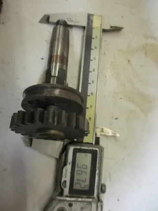 Getriebe Getriebewelle Zahnrad B1807 Fichtel Sachs SM98 Zwischenrad Welle - Bild 6