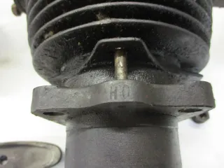 Zylinderkopf mit Kipphebel B1824 BMW R26 Zylinder und Deckel Motor cylinder head - Bild 8