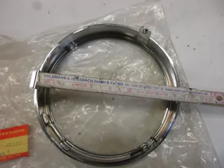 E1586. Suzuki DR 400_500 Chromring Scheinwerfer 35111-48530 Zierring Gehäuse Blende - Bild 4