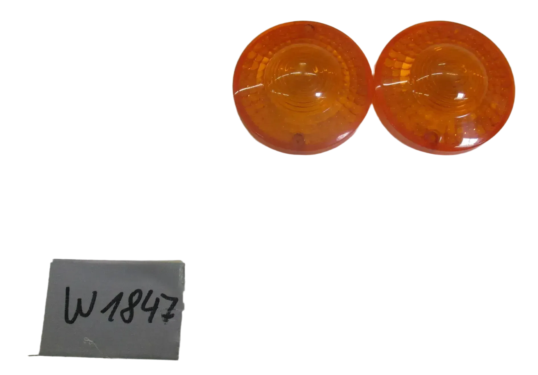 W1847 Yamaha DT 175 E Blinkerglas Beleuchtungsglas Blinker vorne hinten - Bild 1