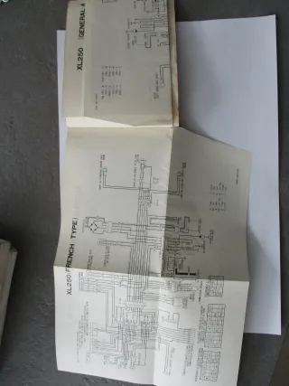Honda XL 250 Bedienungsanleitung 3238601 Fahrerhandbuch Handbuch Bordbuch - Bild 3