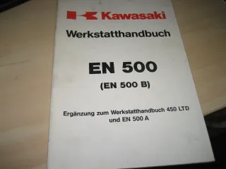 KAWASAKI ZX 550 B, HANDBUCH REPARATURANLEITUNG WERKSTATTBUCH WERKSTATTHANDBUCH - Bild 1