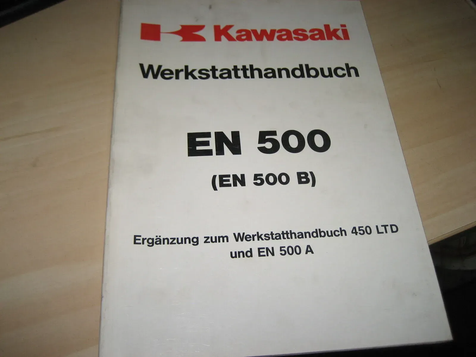KAWASAKI ZX 550 B, HANDBUCH REPARATURANLEITUNG WERKSTATTBUCH WERKSTATTHANDBUCH - Bild 1