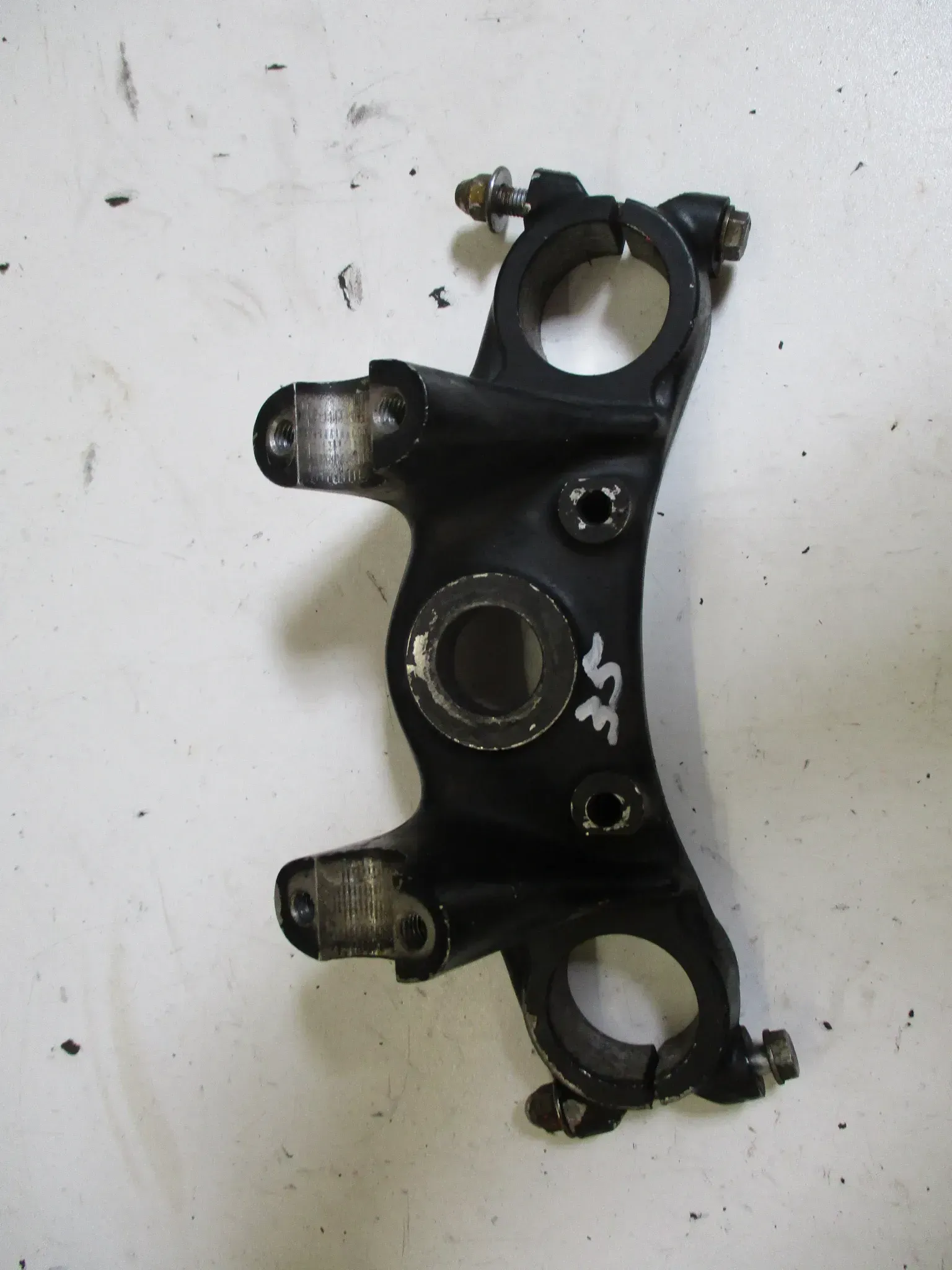 Honda XL 250 S SL Bj.80 Gabelbrücke oben für 35 mm Gabelrohre fork bridge - Bild 1