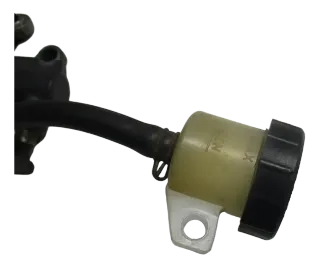 1. Ducati 750 SS ZDM Bj. 90-98 Bremspumpe hinten Hauptbremszylinder - Bild 3