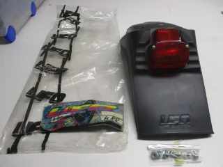 Verkleidung K88 Suzuki_Yamaha RM_YZ 125_250_450 Fender hinten Rücklicht - Bild 1