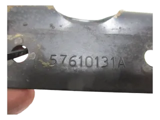 1. Ducati 750 SS ZDM Bj. 90-98 Auspuffhalter Träger Bügel li + re schwarz - Bild 6