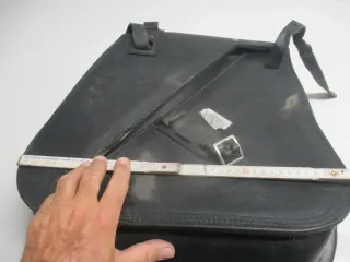 K5 Harley Davidson Gepäcktasche Seitentasche rechts Koffer Leder - Bild 12
