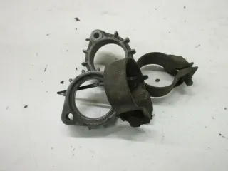 O. Kawasaki Z 550 LTD KZ550B Auspuffschelle mit Rohrschelle Krümmer Auspuff - Bild 1
