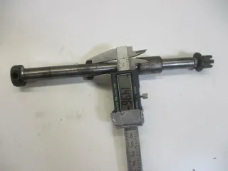 3. Suzuki GS 550 E Steckachse 15 mm Achse vorne axle front - Bild 1