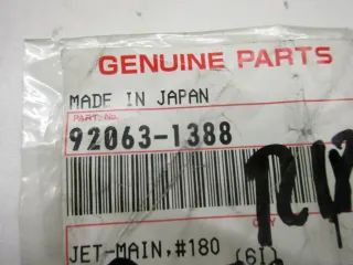 R184. Kawasaki ZX-7 R ZX-9 R Schraube Vergaser Einstellschraube 92063-1388 - Bild 3