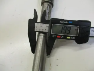 4. Honda Gl 1100 DX Goldwing Steckachse hinten 340x20 mm axle rear - Bild 3