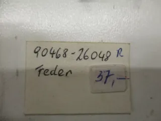 D2746 Sicherung Yamaha YZ_TT-R_DT 125 FS1 ET 90468-26048 Klammer Kickstarter - Bild 2