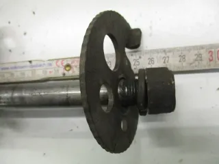 Honda XL 250 R MD03 Steckachse hinten Kettenspanner 270x17 mm Achse axle rear - Bild 3