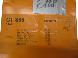 F128 Opel Astra Calibra Omega Zahnriemen Contitech CT 866 Motor - Bild 4