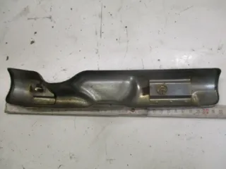 12. Honda CX 500 C PC01 Hitzeschild links Auspuff Krümmer Schutz - Bild 3