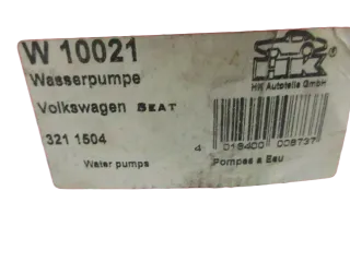 F67 VW Golf II_III Wasserpumpe W10021 HK Motor Kühlwasser - Bild 6
