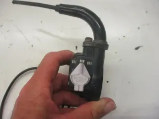 Kawasaki KE 175 D Bj.80 Lenkerschalter Lenkarmatur Lenker rechts switch right - Bild 3