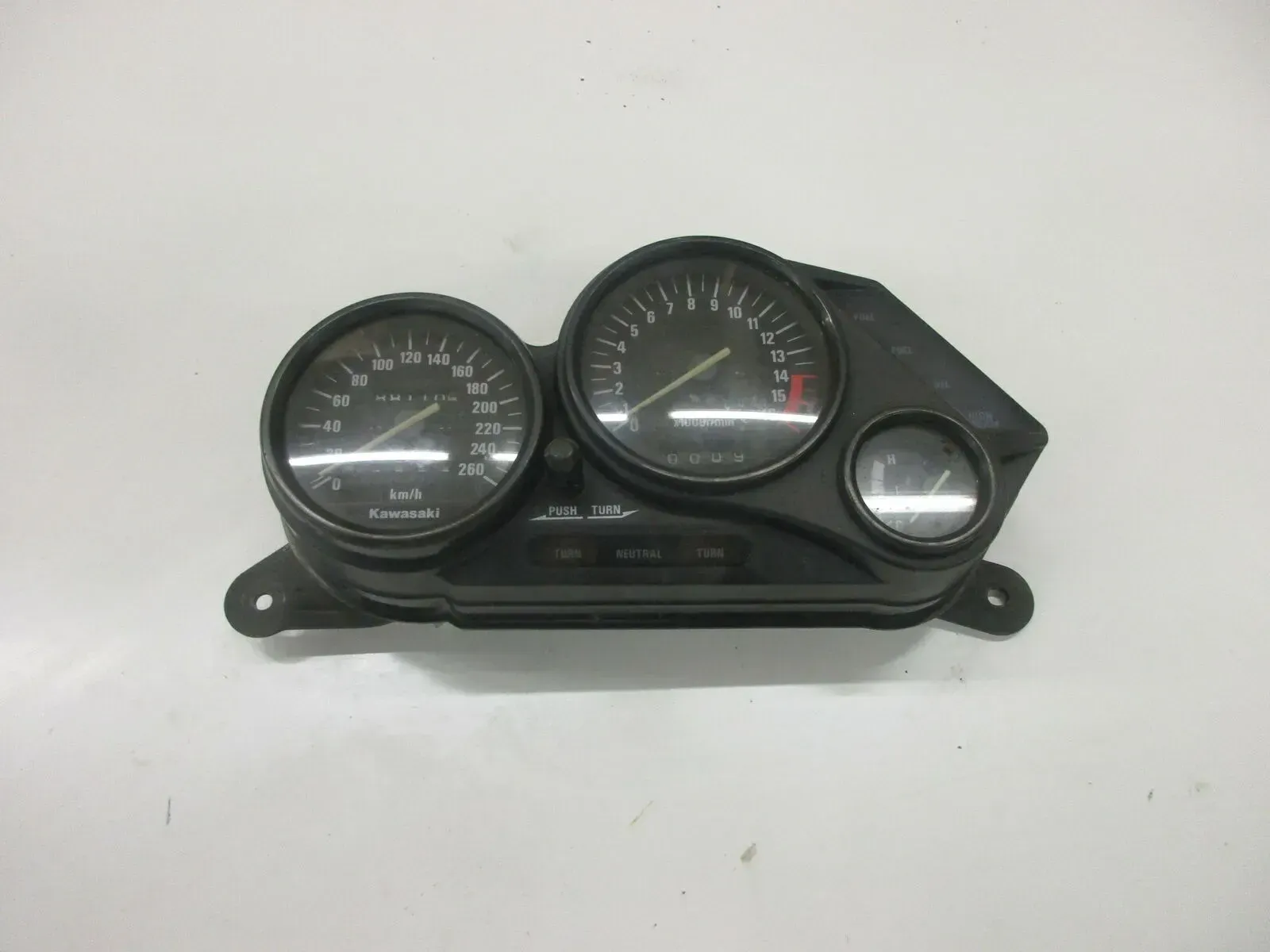 2. Kawasaki ZZR 600 ZX600D Tacho Tachometer Kombiinstrument Display Anzeige - Bild 1