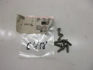 C458. Kawasaki Ninja 250_300 R Schraube M5x16 Rahmen Verkleidung bolt 92154-0182 - Bild 1