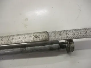 2. Honda CB 600 F_S Hornet PC 36 Steckachse 20 mm Achse vorne axle front - Bild 4
