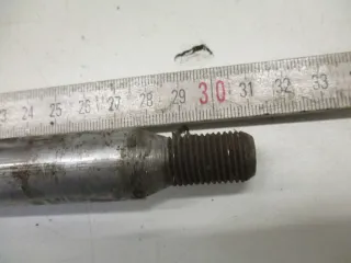 Steckachse Achse vorne B2155 BMW MZ EML DNEPR Felge 310x20mm Vorderradachse Bolz - Bild 2