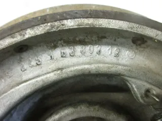 Bremsankerplatte B673 BMW R25/2 R25/3 Bremstrommel vorne Bremse Trommelbremse - Bild 6