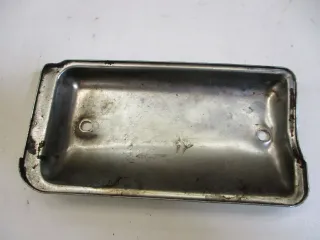 Anlasserabdeckung Motordeckel Kawasaki Z 1000 MK2 KZT00A Anlasser Chrom Blende - Bild 3