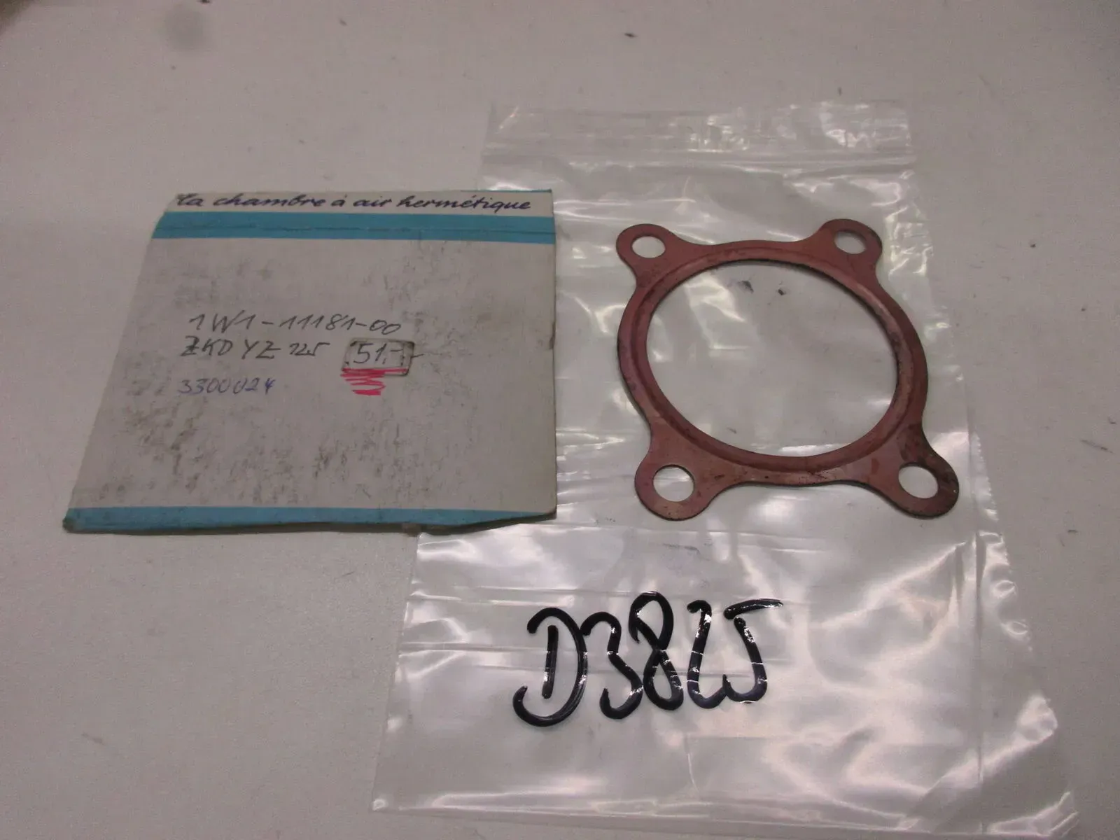 Dichtung 1W1-11181-00 D3825. Yamaha DT 125 YZ 125 Zylinderkopf Motordichtungl - Bild 1