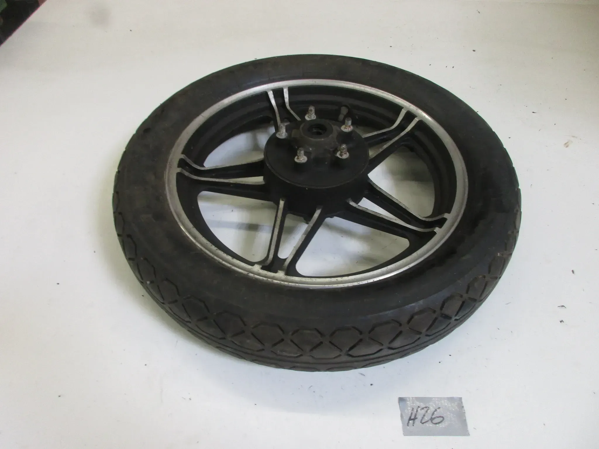 H26. Honda FT 500 PC07 Felge hinten Hinterrad 2,50 x 18 Zoll wheel rear - Bild 1