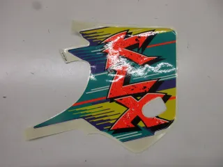 A1674 Kawasaki KLX 650 C Aufkleber Verkleidung Emblem 56061-1248 Dekor Original - Bild 2