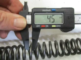 A953 Yamaha FZX 750 86-89 Gabelfeder W&P Gabel innen spring - Bild 7