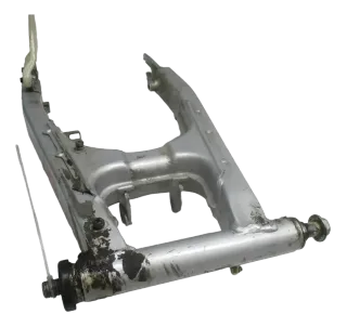 Schwinge Hinterrad 1. Honda XL 250 R MD11 Aufhängung Felge Rahmen Swing Arm - Bild 3