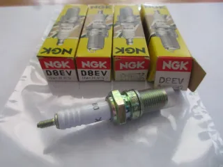 R1860 NGK D8EV BMW Kawasaki Zündkerzen Ø 14 mm 6410 Motor - Bild 4