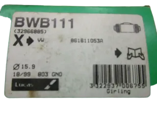 F114 VW Seat Bremszylinder hinten 32966885 Radbremszylinder Bremse - Bild 5