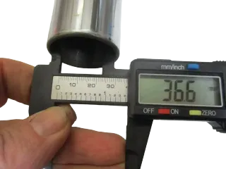 Q1037 Standrohr BMW K75_100 RT_LT_RS_S Gabel 41,3x608 mm links oder rechts fork pipe - Bild 7