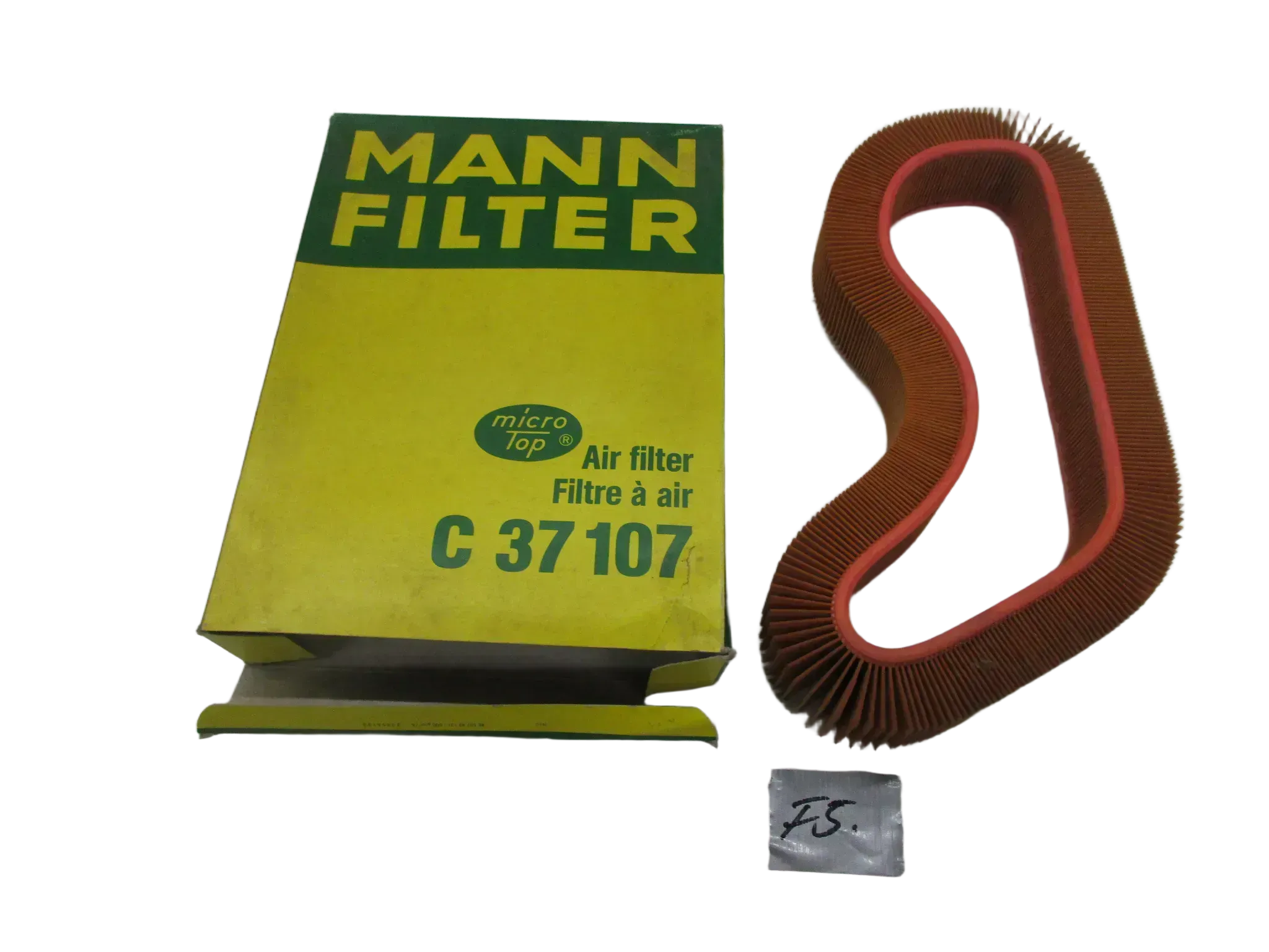 F5 Mann Mercedes W 201 Ersatzfilter C37107 Luftfilterkasten Motorluftfilter - Bild 1