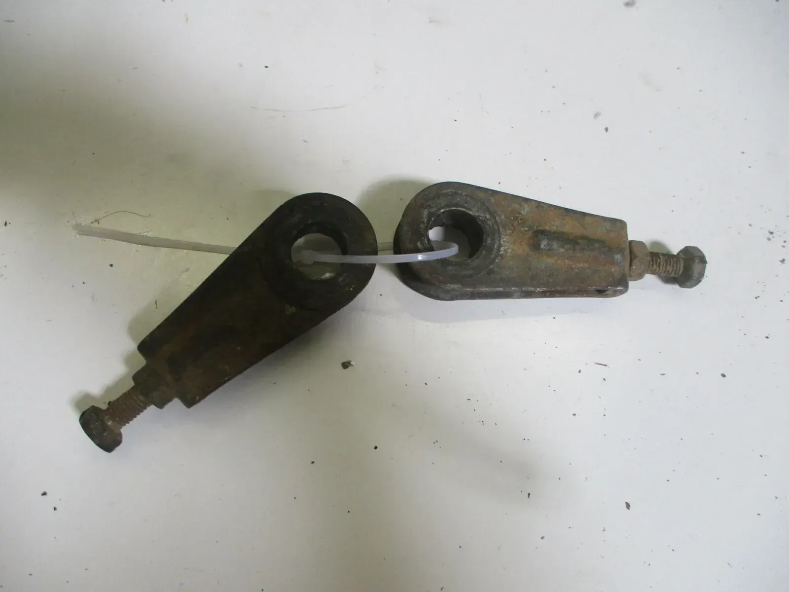 Kawasaki KDX 175  DX175B Kettenspanner Antriebskettenspanner Kettenspannersatz - Bild 1